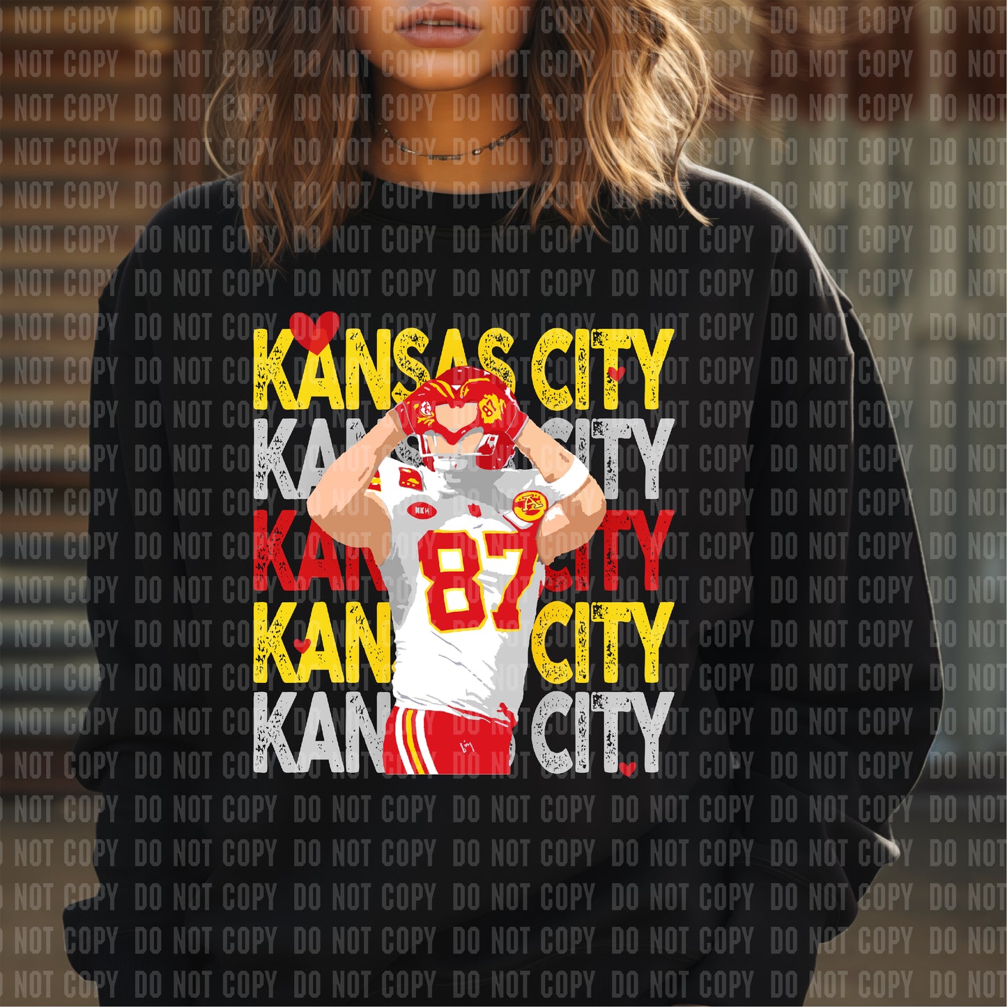 Kelce Heart Sweatshirt