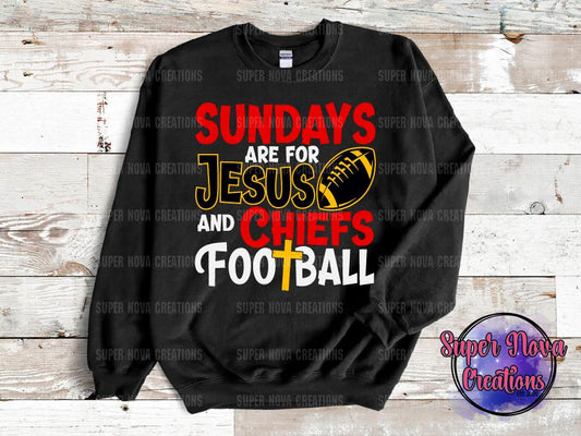 Sundays are for Jesus & Football T-shirt