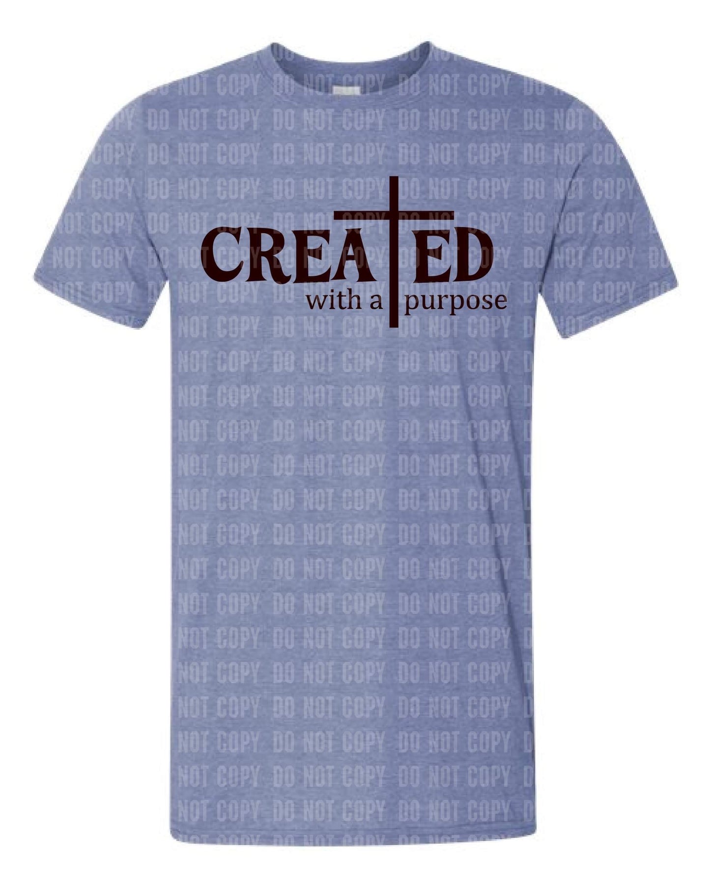 Created with a purpose tshirt