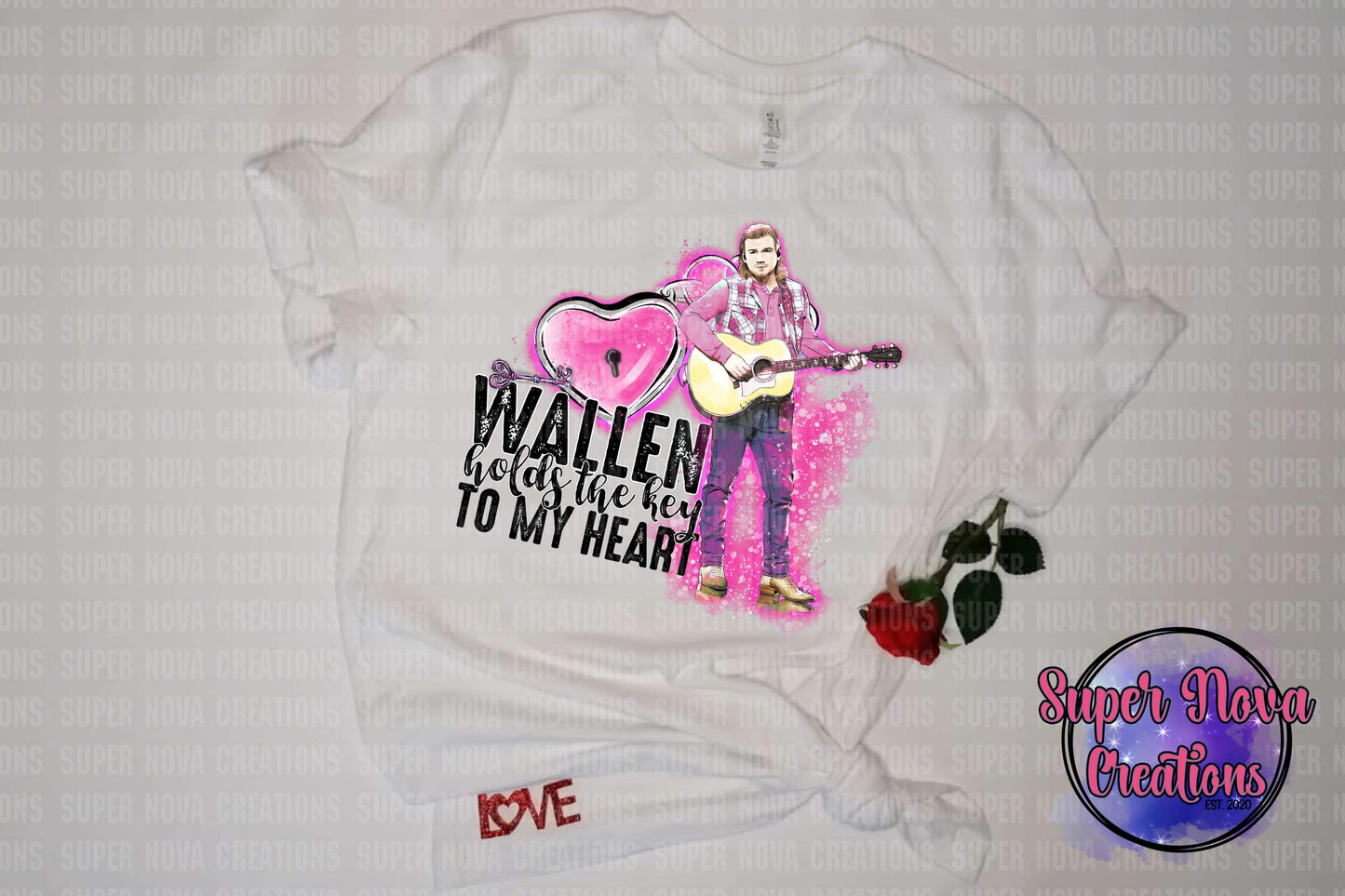 Wallen Holds The Key To My Heart Unisex T-shirt