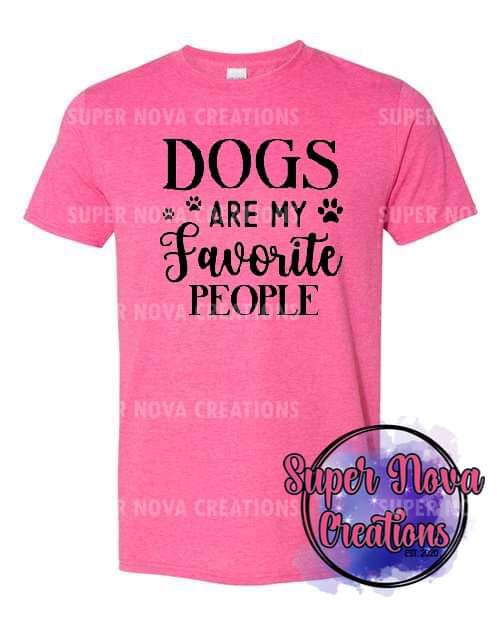 Dogs Are My Favorite People Mom Design