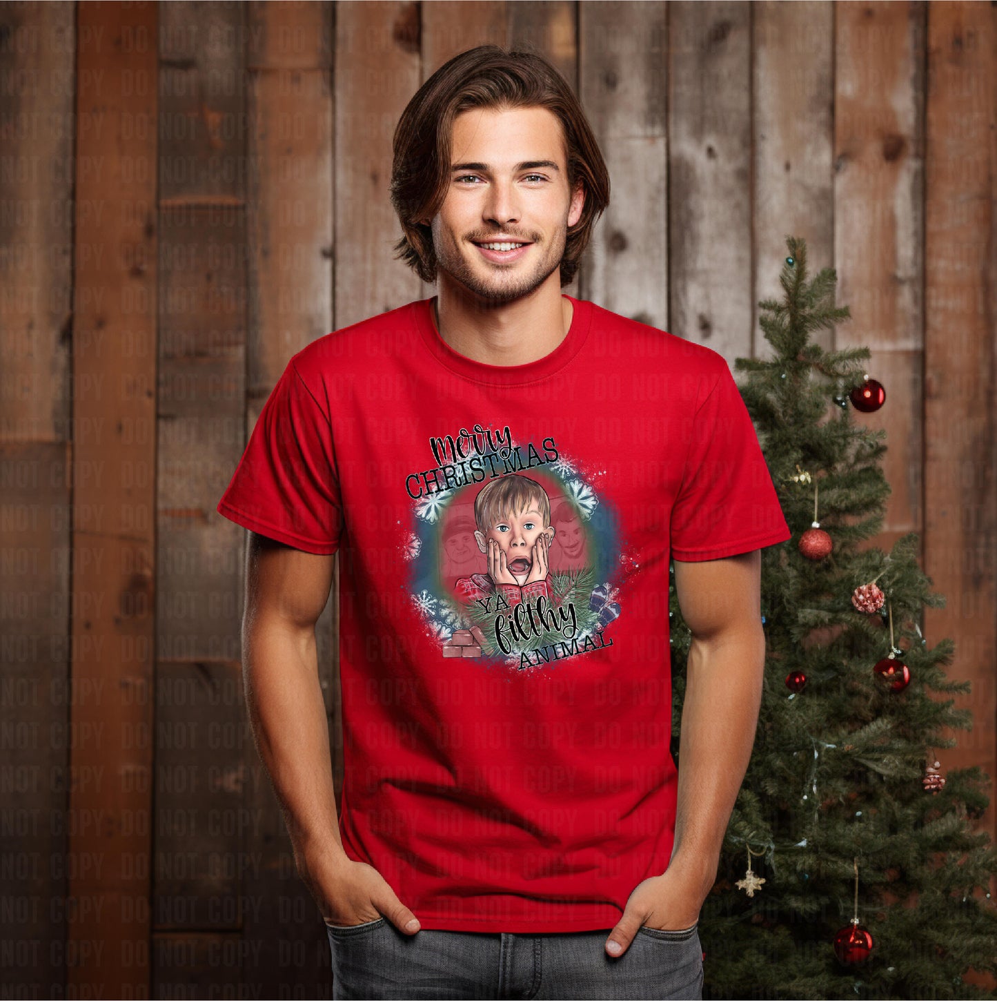 Filthy Animal Christmas Unisex T-shirt