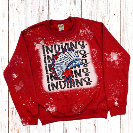 Indians Red Sweatshirt