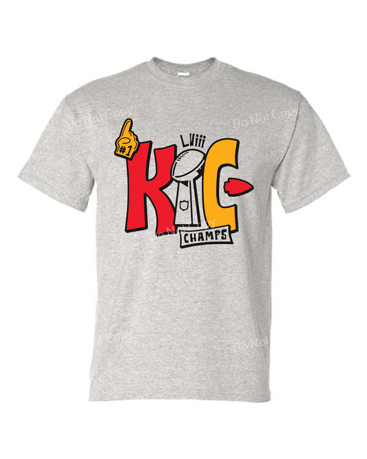 KC Champs Ash Grey