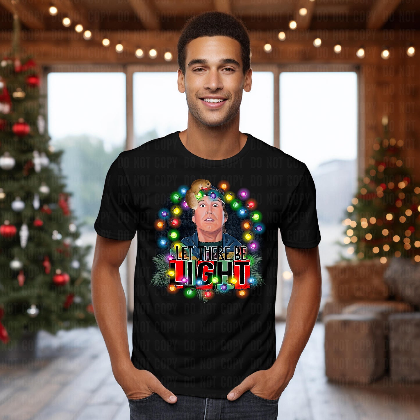 Let there be Light Christmas Unisex T-shirt