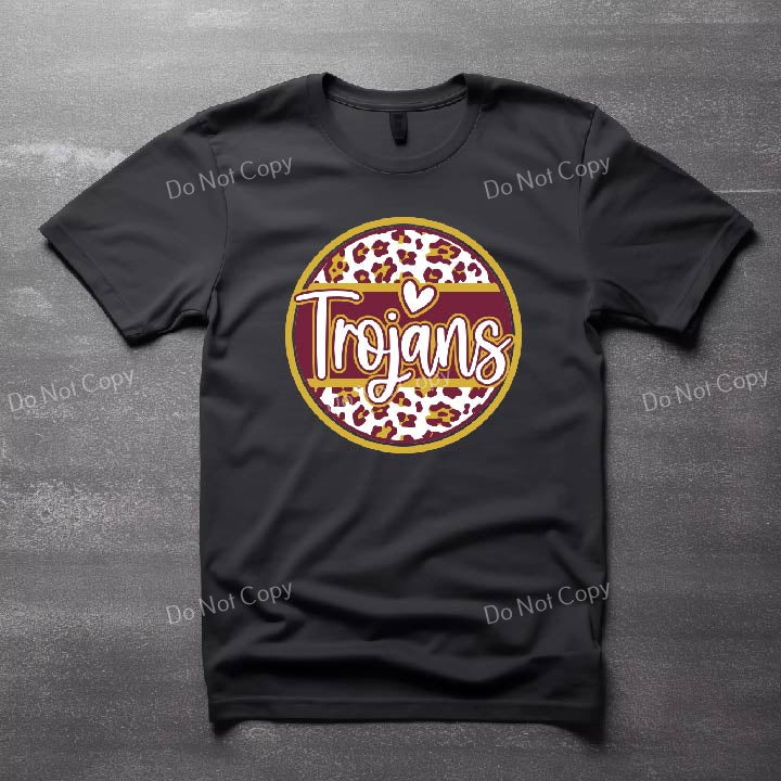 Trojans Logo Gold